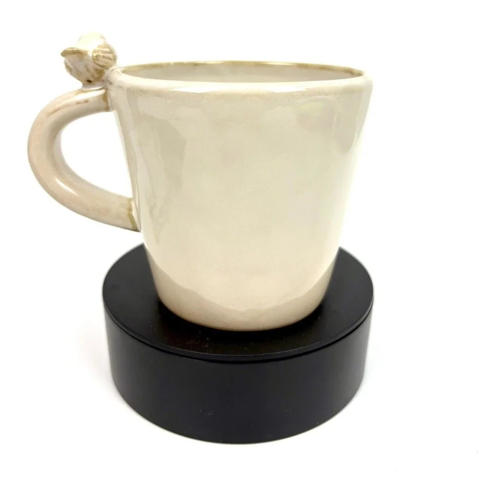Pottery Barn Bird in Nest 12 oz. Mug Retired Pattern EUC